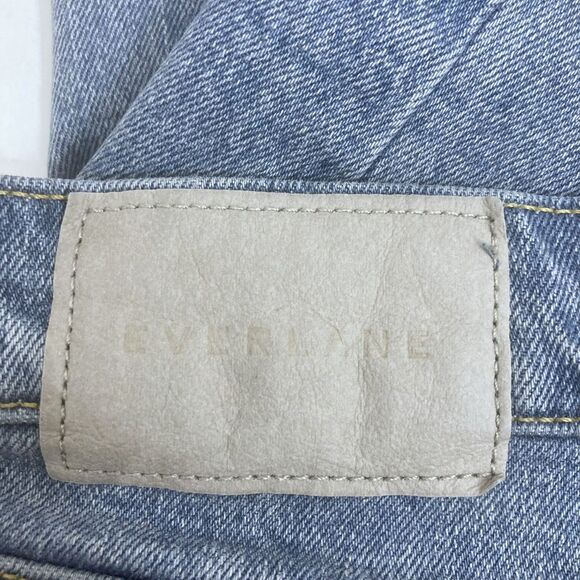 Everlane Original Cheeky Jean 29 Crop Organic Cotton High Rise Vintage Wash - Picture 12 of 15